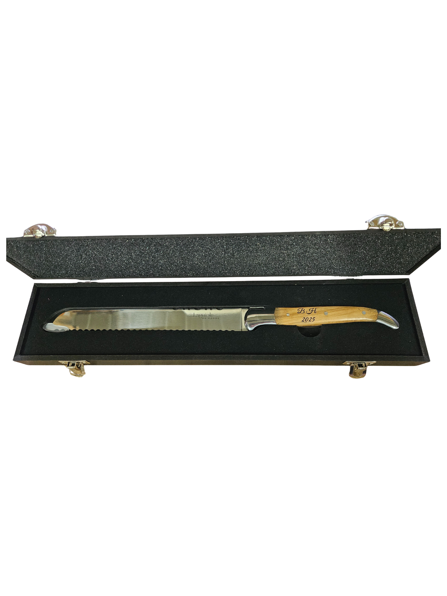 Exclusive Breadknife Olive Wood