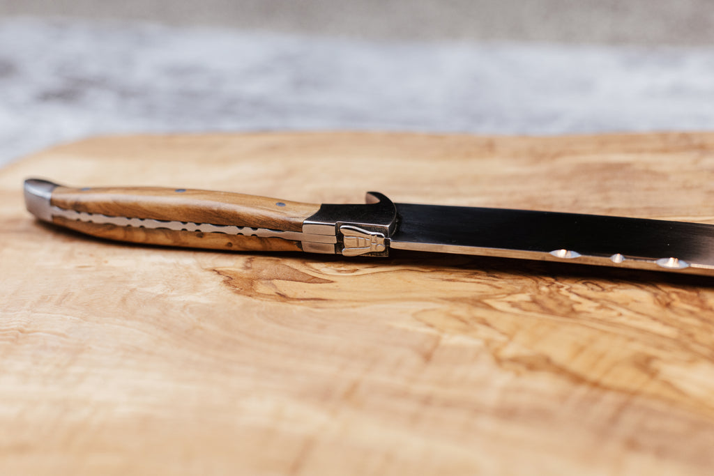 Exclusive Breadknife Olive Wood